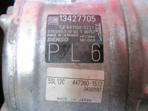 Compressor Ar Condicionado OEM 13427705 Opel Astra Adam image 3
