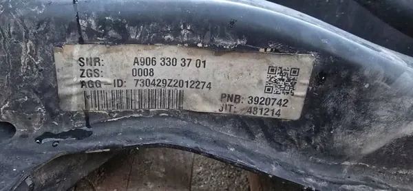 Motorbalkvagn OEM A9063303701 för Mercedes Sprinter image 3