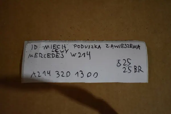 Vasen jousitusilmapatja OEM A2143201300 Mercedes W214 image 4