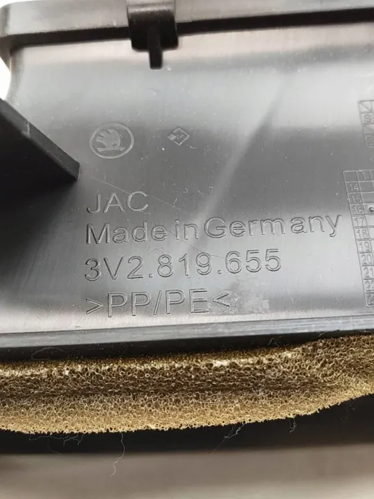 Conduto de ar Skoda Superb B8 OEM 3V2819655 - Usado image 3