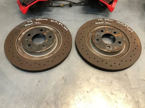 Remset HAMULCE MS-PARTS 345mm geventileerd 5x112 image 3