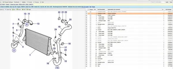 Saab 9-3 2008 Intercooler image 6