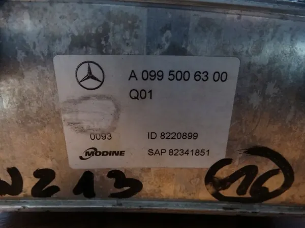 Oliekoeler Mercedes W205 W213 W222 W253 image 3