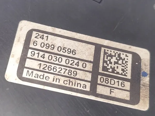 Vauxhall Astra Vakuumpumpe 1.4 Turbo 12662789 image 6