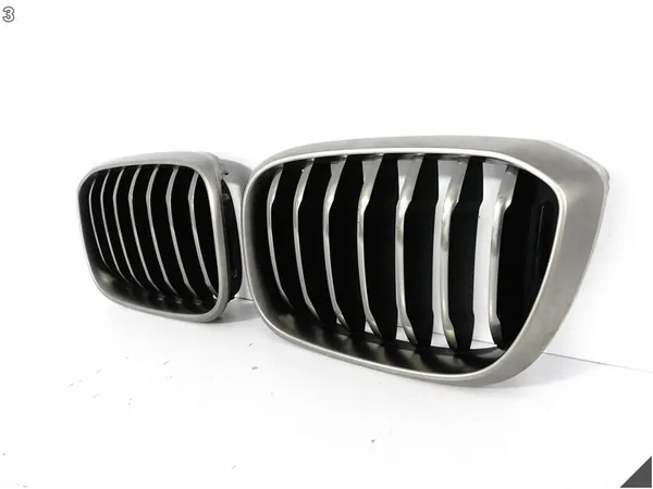 BMW X3 G01 X4 G02 M40iX Front Grill 17-20 OEM image 4