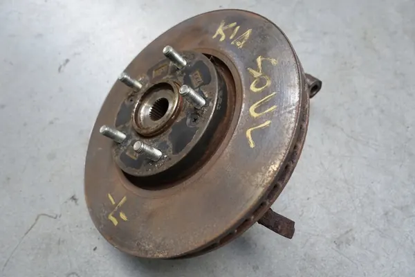 KIA SOUL II Snodo Anteriore Sinistro Mozzo Disco Freno 51715B2050 image 2