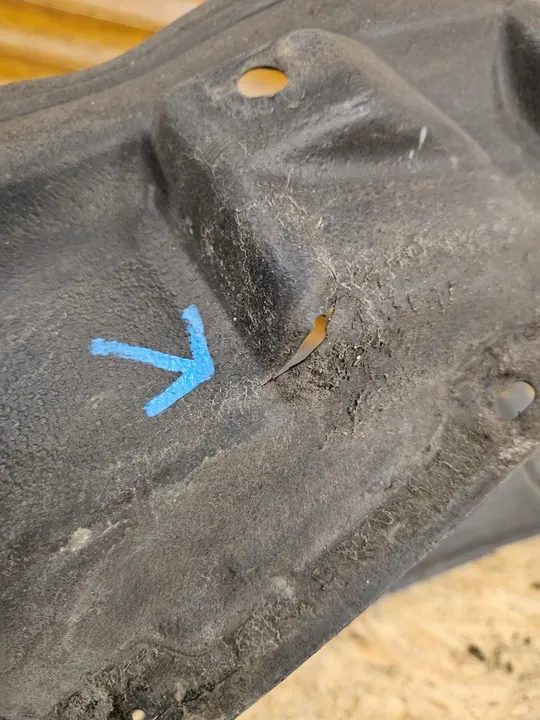 Toyota Prius III 09-15 Left Front Wheel Arch OEM image 6