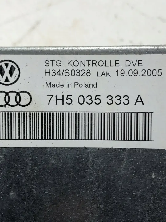Module contrôle interphone VW T5 Multivan OEM 7H5035333A image 4