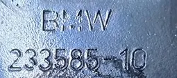BMW OE 233585-10 Konepeltilukko Vasen & Oikea image 3