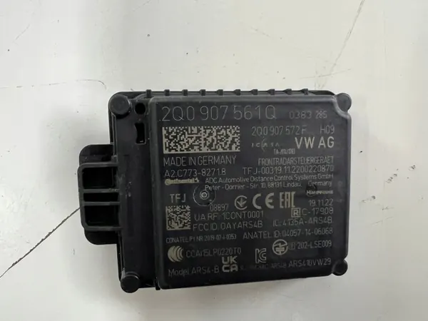 Sensor radar ACC OEM 2Q0907561Q - Usado image 3