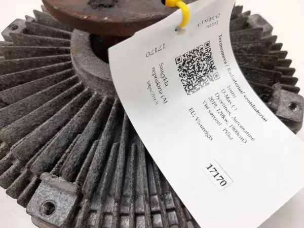 Isuzu D-Max Ventilator OEM MAM17170 - Gebruikte Staat image 3
