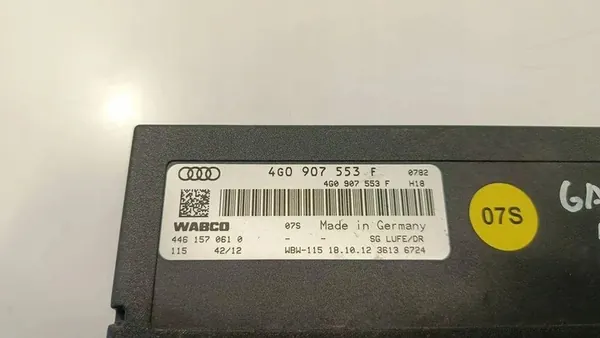 Module de suspension active AUDI A6 ALLROAD 4G0907553F image 2