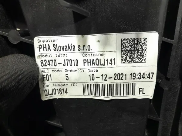 KIA XCEED Elevador de Vidro Frontal Esquerdo 82470-J7010 image 3