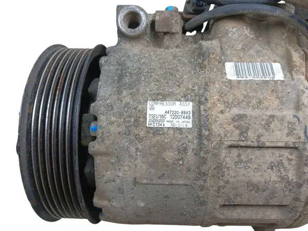 Compresor de AC Mercedes CLK W209 447220-8843 A0002306211 image 9