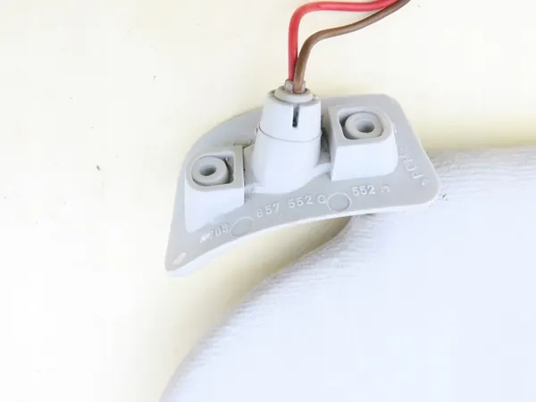 OEM 705857552G1 Aurinkosuoja Oikea Vaaleanharmaa VW T4 image 9