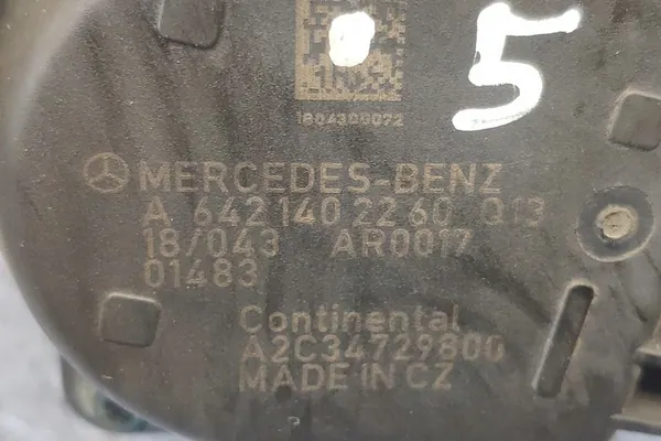 Válvula EGR MERCEDES-BENZ GLS (X166) 3.0L diésel image 6