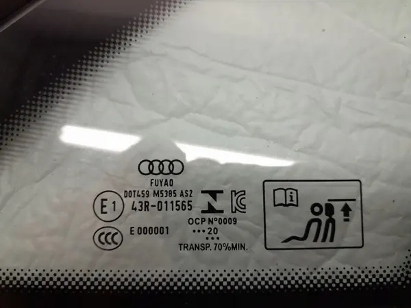 Audi A4 B9 Lift Sedan rechter zijruit OEM 8W5845298H image 4