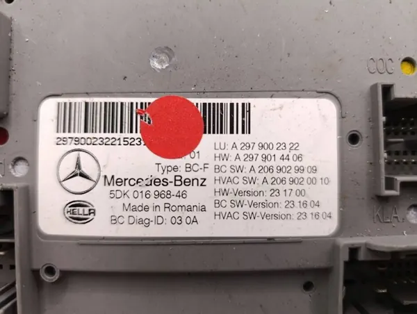 Mercedes-Benz EQS V297 Styrmodul A2979014406 image 3