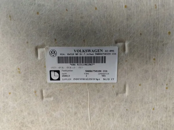 OEM zonneklepclips voor VW Tiguan I 5N Lift R-Line image 6