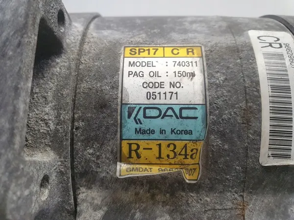 Compressore AC Chevrolet Captiva 3.2 V6 96629607 image 2