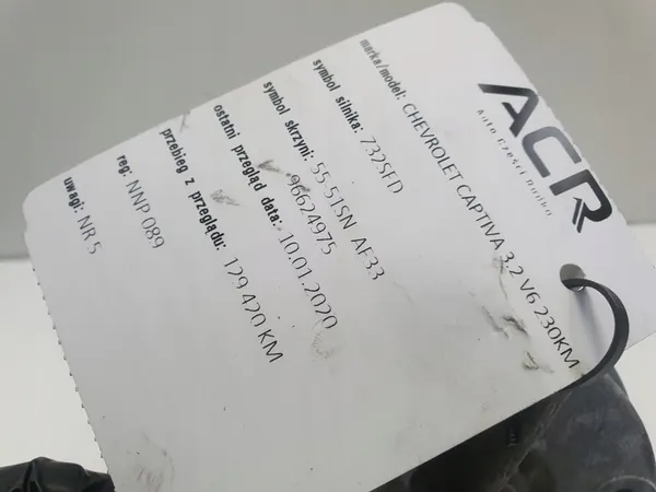 Compressore AC Chevrolet Captiva 3.2 V6 96629607 image 9