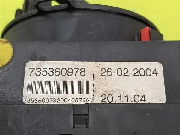 Gecombineerde schakelaar Spider Fiat Panda II 2003-2012 OEM 735360978 image 2