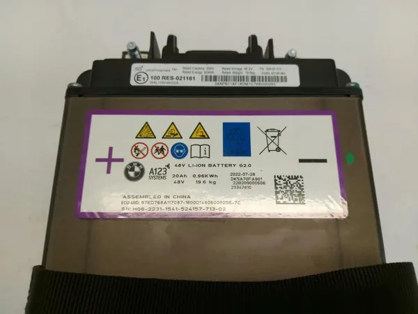 BMW 5A70FA9 Mild Hybrid 48V Accu 20Ah 0.96KWh image 4