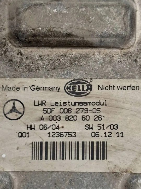 Xenon Converter Mercedes-Benz E W211 A0038206026 image 4