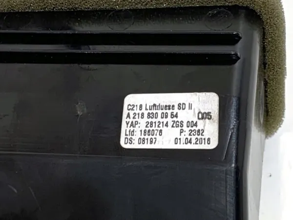 OEM A2188300154 Vasen etuilmastointiruutu Mercedes image 5