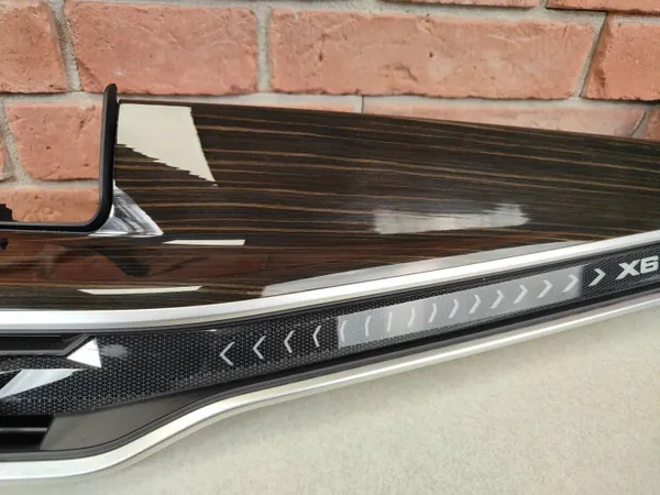 BMW X6 G06 Console Sierlijst OEM 9634799 Fineline Hout image 8