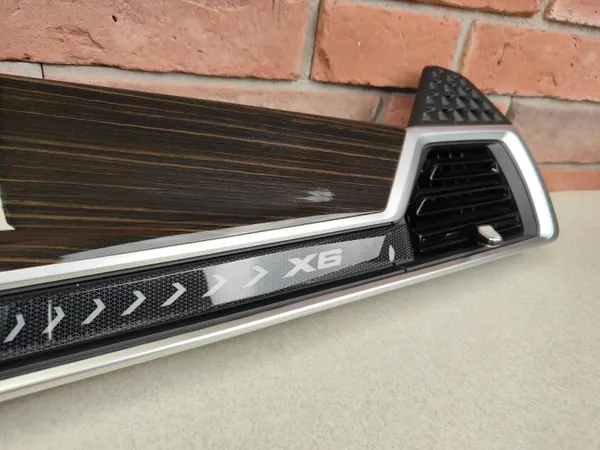 BMW X6 G06 Console Sierlijst OEM 9634799 Fineline Hout image 9