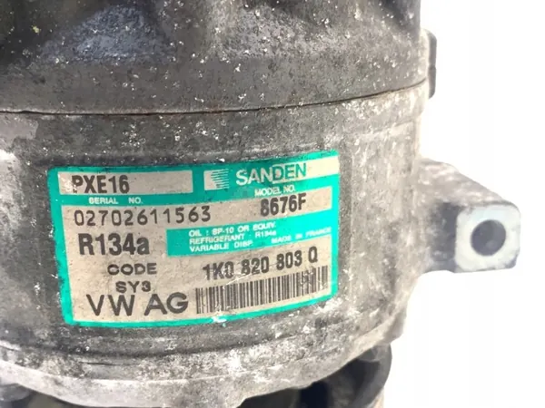 AC Compressor VW Touran 1K0820803Q 1.9 105HP 03-10 image 4
