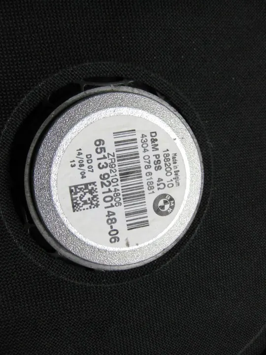 Conjunto de alto-falantes subwoofer central BMW F20 1.6i 9210148 9210147 image 6