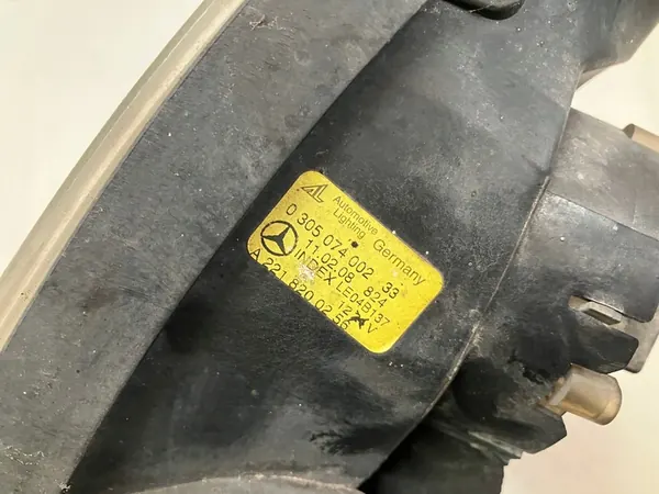 Halogeen Voor Rechts Mercedes S-Klasse W221 A2218200256 image 4