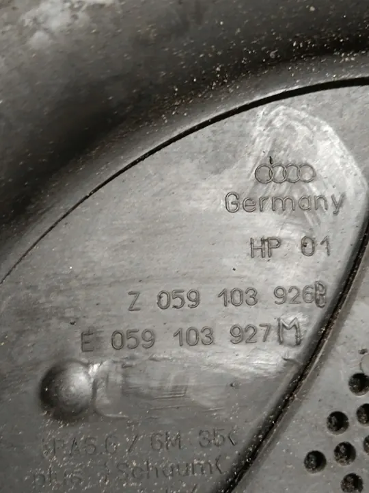 Capa de correia AUDI A6 AVANT 2.5L diesel OEM 059103927M image 2