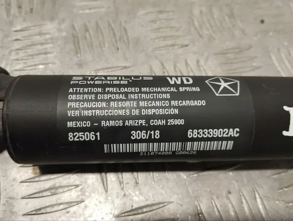 Dodge Durango 2014 Takaluukun Iskunvaimennin 68333902AC image 6