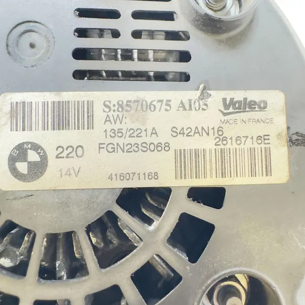 Vaihtovirtageneraattori Volkswagen PASSAT B7 image 8