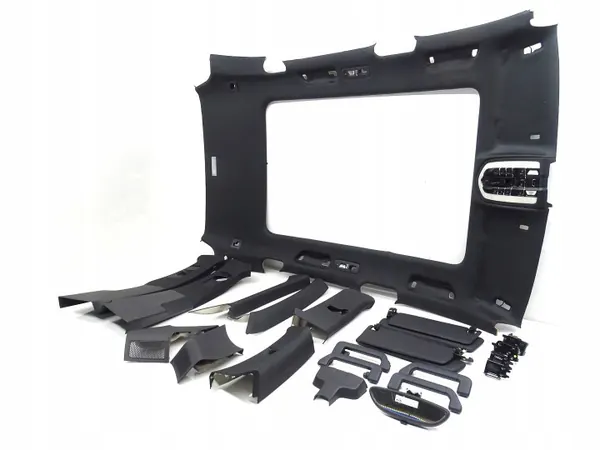 Ensemble plafonnier noir OEM KM18292931281 Porsche Cayenne image 2