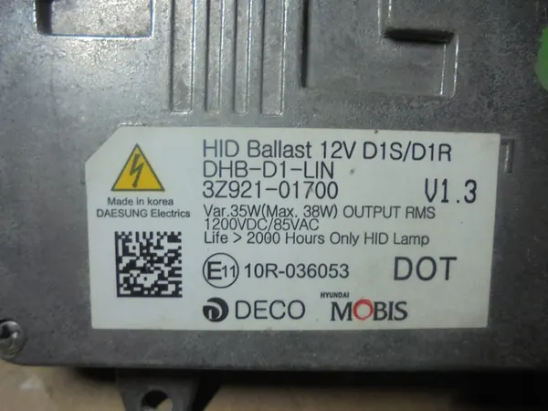 Xenon-Konverter Hyundai I40 OEM 3Z921-01700 image 4