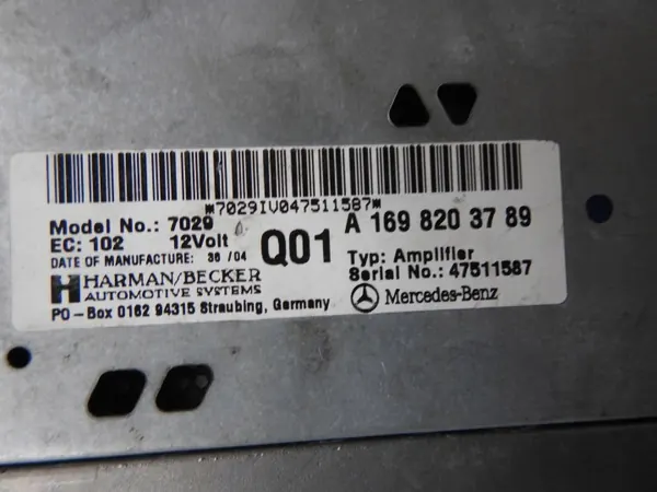 Mercedes-Benz CLK A209 C209 Pièce OEM A1698203789 image 4