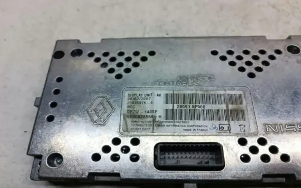 Écran radio navigation OEM 21676976 pour Pathfinder Navara D40 image 4