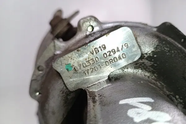 Turbocharger TOYOTA AURIS 2.0L diesel 2007 172010R040 image 6