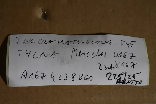 Achterremschijf Mercedes W167 X167 image 3