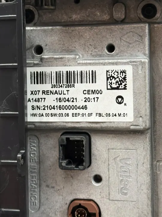 Radio-Display OEM 280347286R für Renault Twingo III image 6