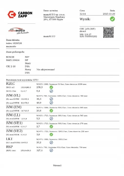 Suutin OEM 0445110414 Renault Megane Scenic III:lle image 3