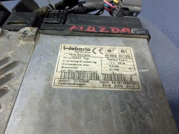 Mazda OE 67889C Parkeerverwarming voor Mazda 6 II GH Gebruikt image 7