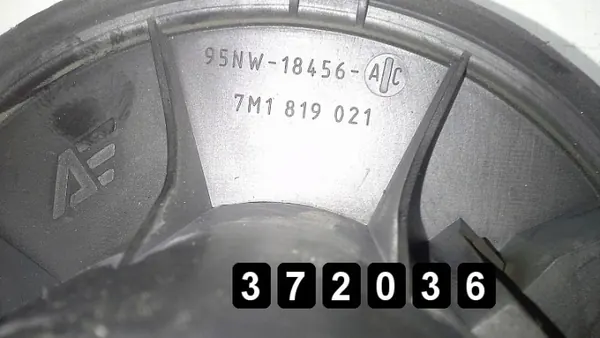 Lämmityspuhallin OEM AM-372036 Ford Galaxy 1997 image 6