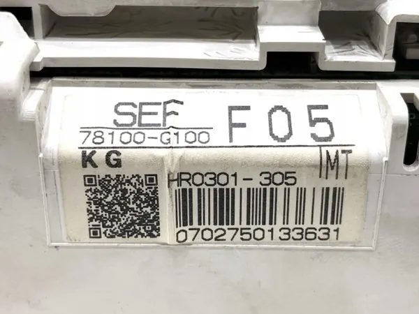 Mittaristo Honda Accord VII OEM 78100-G100 image 5