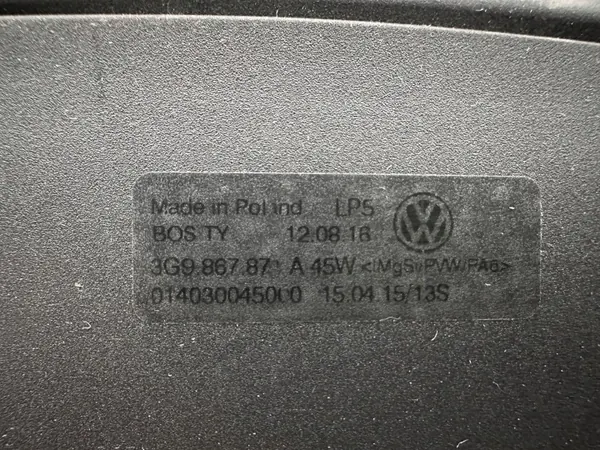 OEM 3G9867871A VAR Rodillo de maletero para Volkswagen Passat B8 image 10