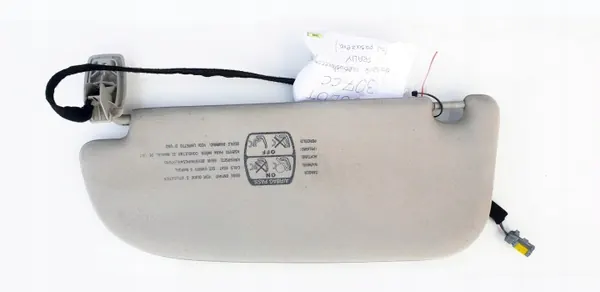 Peugeot 307cc Auringonsuoja OEM KD5050 Oikea puoli image 7